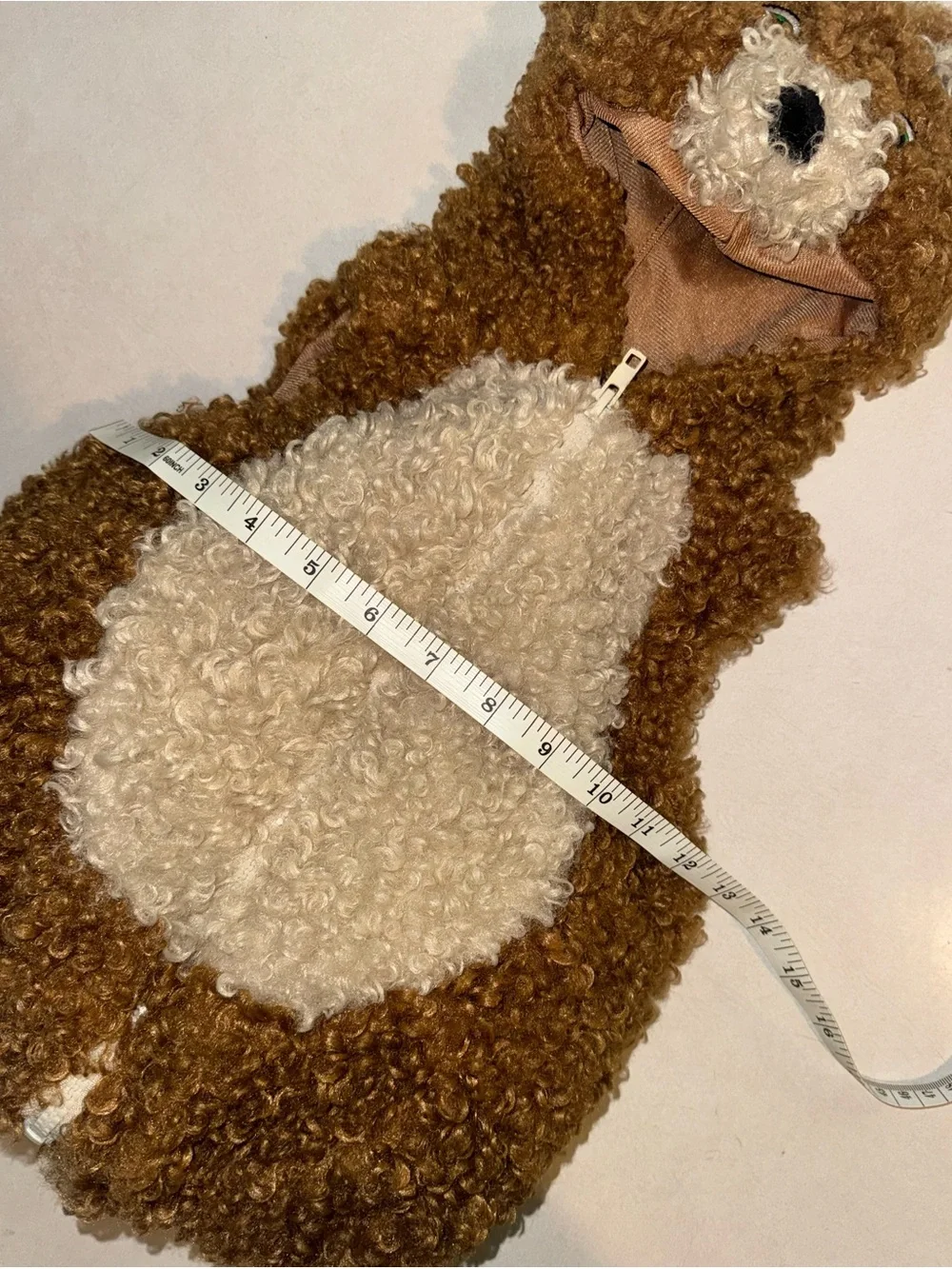 Going Wild Baby Bear Costume 6M 6 Months Halloween Sherpa